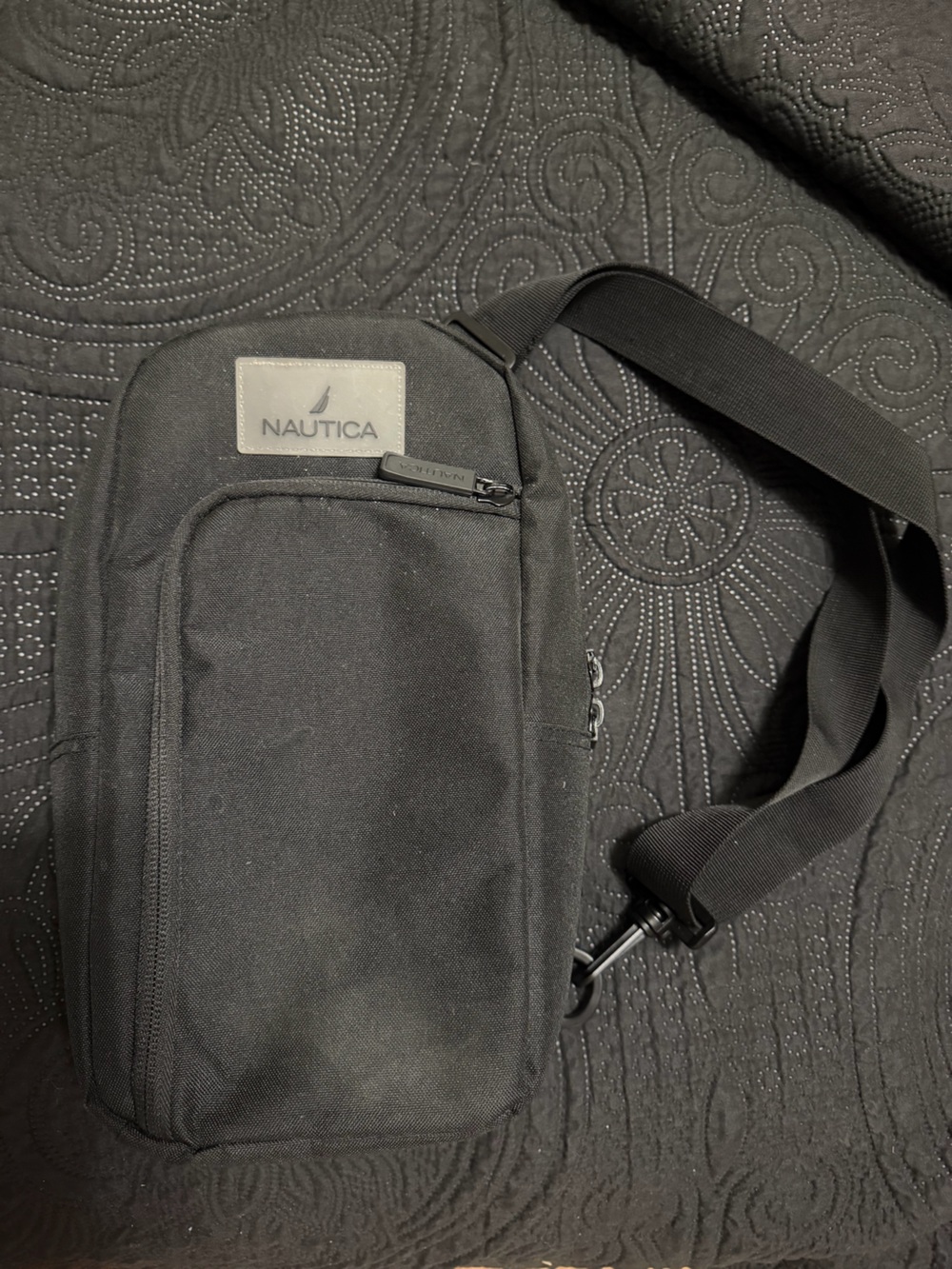Nautica Black Sling crossbody Belt Bag